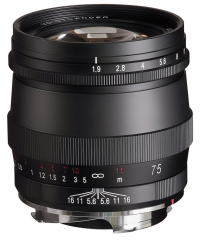 Voigtländer lens F1.9/75mm VM MC ULTRON