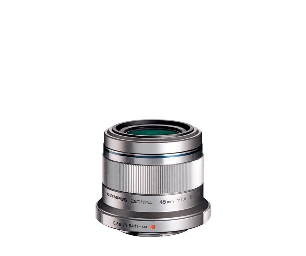Olympus 45mm f/1.8 MSC Lens - Silver