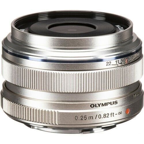 Olympus 17mm F/1.8 Lens - Silver