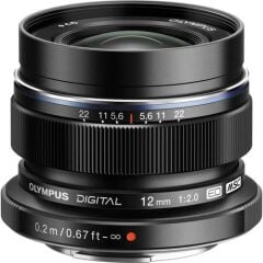 Olympus 12mm f/2.0 Lens (Black)