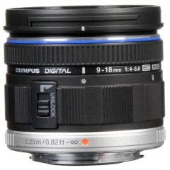 Olympus 9-18mm f/4.0-5.6 EZ Lens