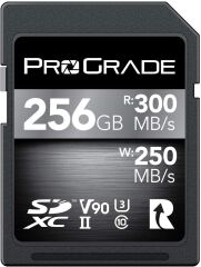 ProGrade Digital COBALT 256GB SDXC UHS-II V90 Memory Card 300MB/Sec Read - 250MB/Sec Write