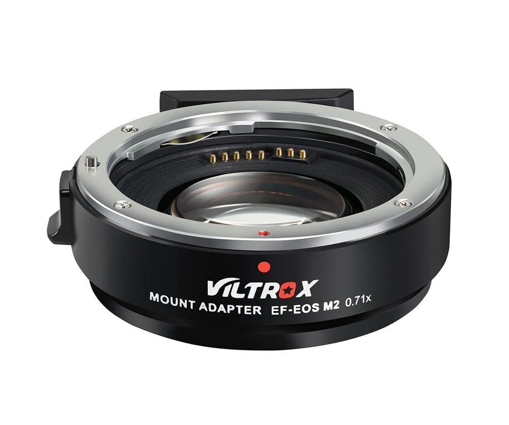 Viltrox EF-EOS M2 Lens Aadaptor ( 0.71x Speedboaster Canon EF Lensler İçin EOS EF-M Aynasız Kameralar İçin)
