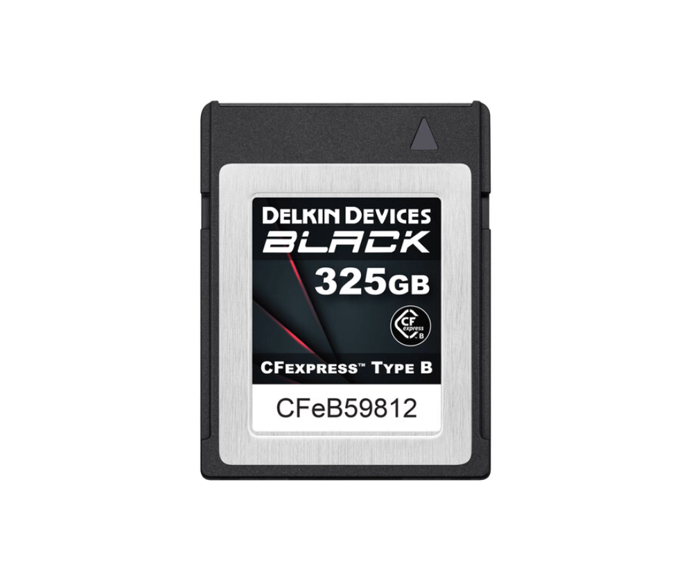 Delkin Devices 325GB Black CFexpress Type B Hafıza Kartı (DCFXBBLK325)