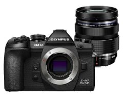 Olympus OM-D E-M1 Mark III 12-40 f/2.8 Fotoğraf Makinesi Kiti - Siyah