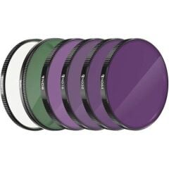 LENS FILTERS-6PACK COMPATIBLE WITH ANAMORPHIC & WIDE ANGLE LENS SNOW MIST 1/4,CPL, ND8, ND16, ND32, ND64