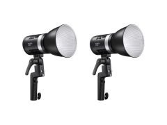 Godox ML-30Bi-K2 LED Video Işığı 2'li Kit