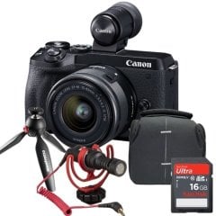 Canon M6 Mark II + 15-45mm Vlogger Kit