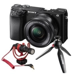 Sony A6100 16-50mm Vlogger Kit