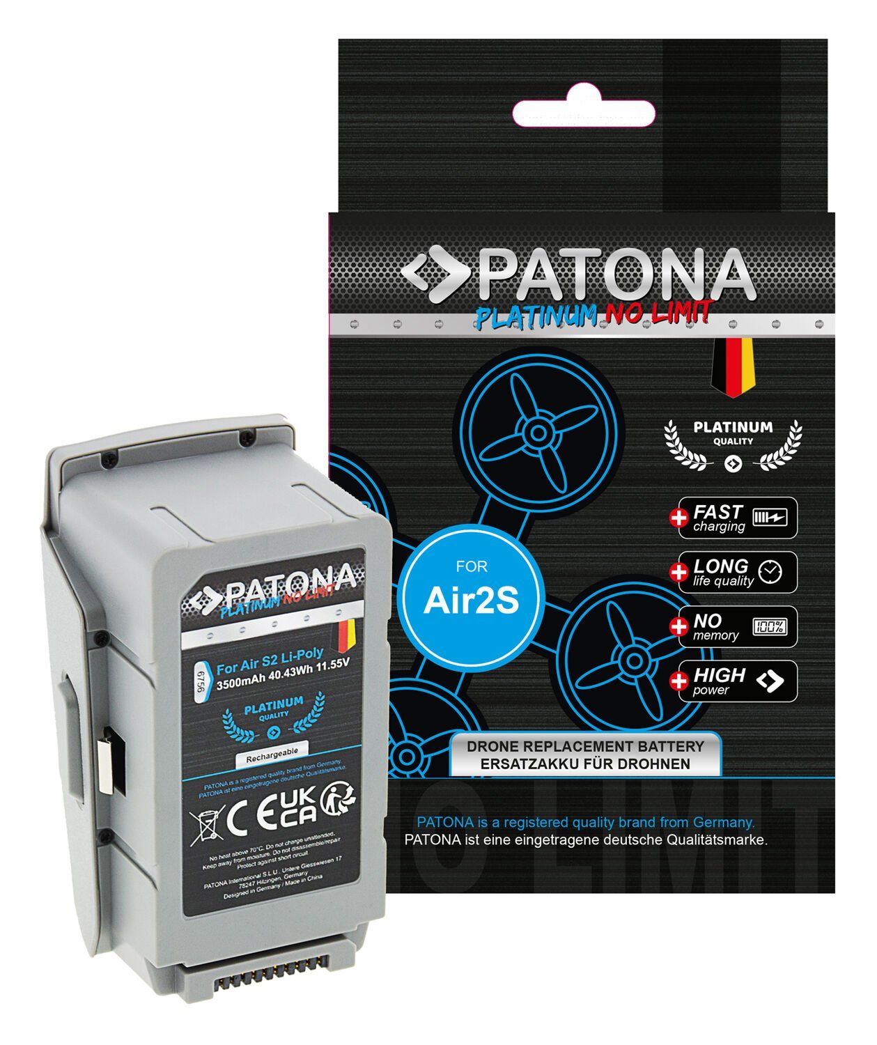 Patona 6756 Platinum Batarya ( DJI Air 2S/Mavic Air 2)