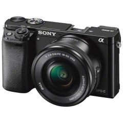 Sony A6000 16-50mm Lensli Fotoğraf Makinesi (Black)