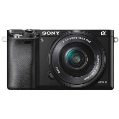 Sony A6000 16-50mm Lensli Fotoğraf Makinesi (Black)