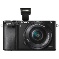 Sony A6000 16-50mm Lensli Fotoğraf Makinesi (Black)