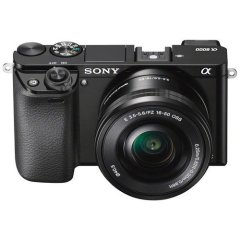 Sony A6000 16-50mm Lensli Fotoğraf Makinesi (Black)