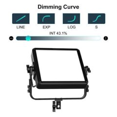 GVM YU150R 150W RGB LED Panel Işık (Hardcase)