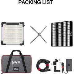 GVM 100W Esnek RGB LED Panel Işık