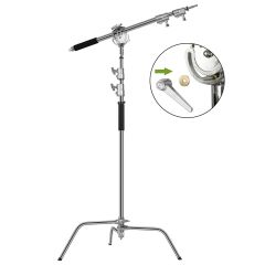 GVM C360 320cm C-Stand & Grip Arm Kit(225cm) (Çelik)