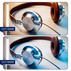 GVM RGB-T20R Bi-Color RGB LED Video Işığı