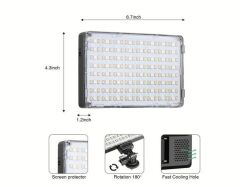 GVM 10S RGB Kamera Üstü Mobil Led Işık (NP-F Harici)