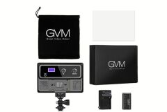 GVM 10S RGB Kamera Üstü Mobil Led Işık (NP-F Harici)