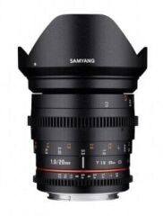 Samyang 20mm T1.9 VDSLR Full Frame Cine Lens (Sony E Mount)