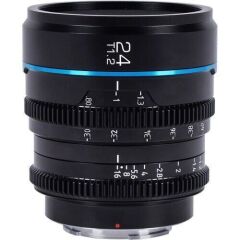 Sirui Nightwalker 24mm T1.2 S35 Cine Lens (E Mount, Siyah)