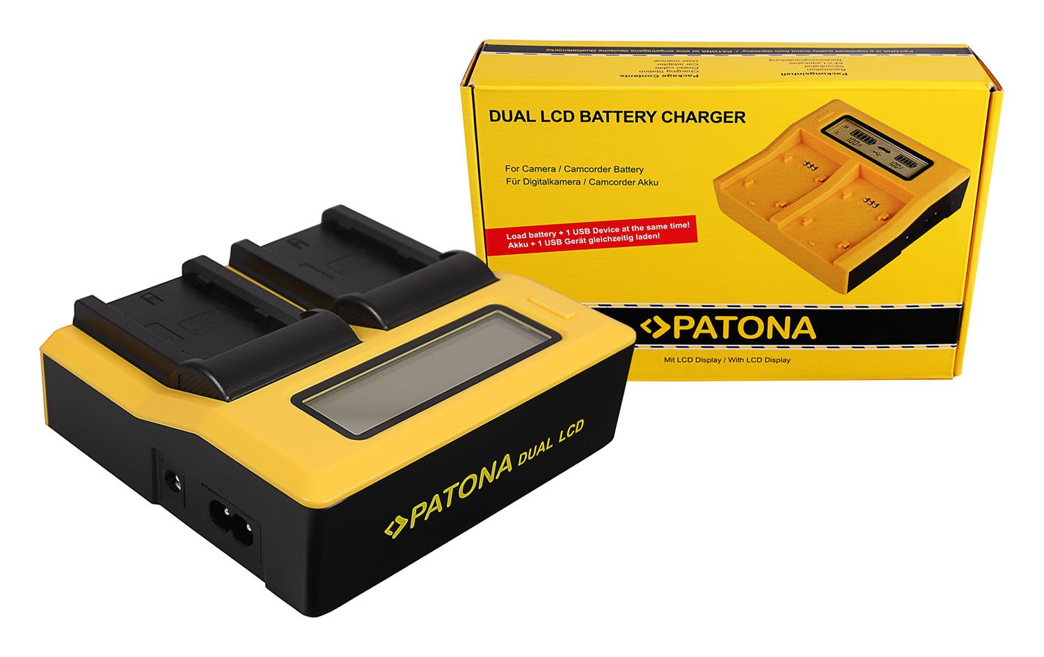 Patona NP-W235 Fuji İkili Dual Lcd Usb Charger