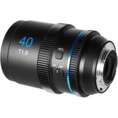 Sirui 40mm T1.8 1.33X S35 Auto-Focus Anamorfik Lens (E Mount, Mavi Flare)