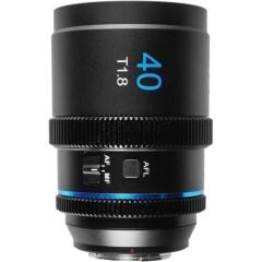 Sirui 40mm T1.8 1.33X S35 Auto-Focus Anamorfik Lens (X Mount, Mavi Flare)