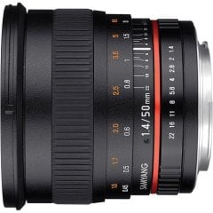 Samyang 50mm f/1.4 AS UMC Lens (Canon)