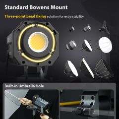 Colbor CL220 220W Bi-Color COB LED Video Işığı