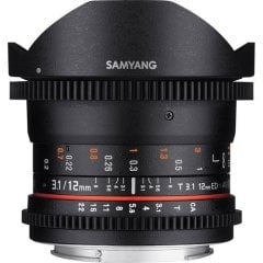 Samyang 12mm T3.1 ED AS NCS Balıkgözü Lens (Canon)