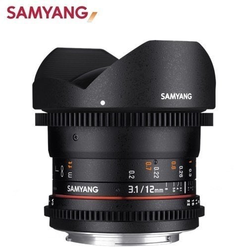 Samyang 12mm T3.1 ED AS NCS Balıkgözü Lens (Canon)