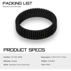 Tilta Seamless Focus Gear Ring for 46,5mm to 48,5mm