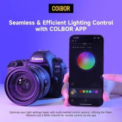 Colbor W60R 60W Taşınabilir LED Işık