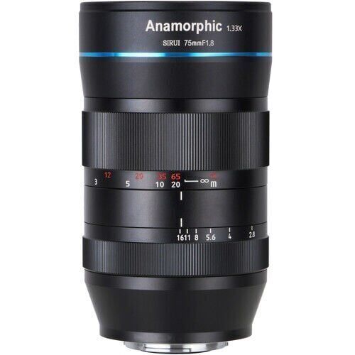 Sirui 75mm F1.8 1.33x APS-C Anamorfik Lens (E Mount)
