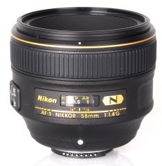 Nikon 58mm f/1.4G Lens