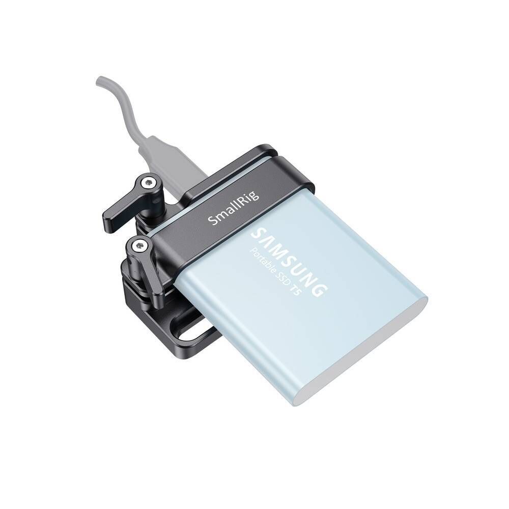 SmallRig 2245B BMPCC 4K / 6K ve Z CAM için T5 SSD Kart Mojtaj