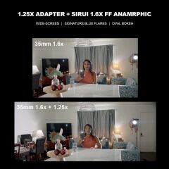 Sirui 1.25x Anamorfik Adaptör (Venus 1.6x Lensler İçin)