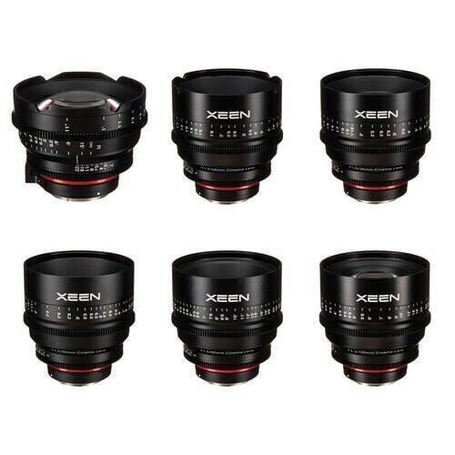 XEEN CLASSIC 14,20,24,35,50,85mm T1.5 Cine 6'lı Set  (Arri PL)