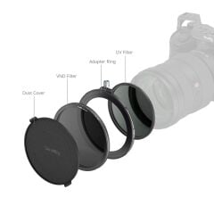 SmallRig 4781 82mm UV ve VND Filtre Takımı