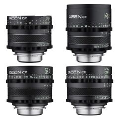XEEN CF 16, 35, 50, 85mm Cine 4'lü Set (Arri PL)