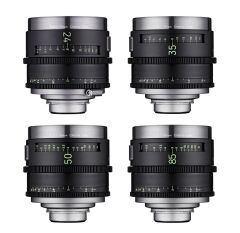 XEEN MEISTER 24, 35, 50, 85mm T1.3 Cine 4'lü Set (Arri PL)
