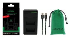 Patona SONY F970 Premium Twin Performance İkili USB Şarj Aleti Cihazı (PD20W Hızlı Şarj Cihazı Hediye )