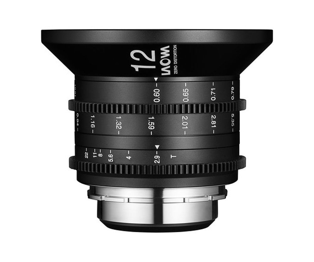 Laowa 12mm T/2.9 Zero-D Cine PL Mount Lens