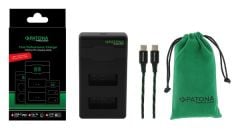 Patona PANASONIC LDMW-BLF-19 Premium Twin Performance İkili USB Şarj Aleti Cihazı (PD20W Hızlı Şarj Cihazı Hediye )