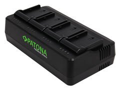 Patona Sony NP-F960   Premium Dörtlü Şarj Aleti Cihazı