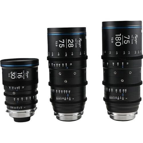 Laowa Ranger FF (16-30mm, 28-75mm, 75-180mm) Cine Lens 3-Lens Bundle - Arri Pl/Canon Ef