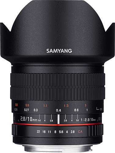 Samyang 10mm f/2.8 ED AS NCS CS Lens (Canon EF)