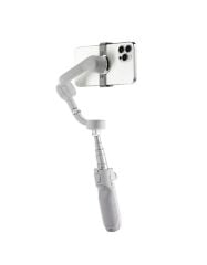 DJI Om 5 Gray - 3 Eksenli Akıllı Telefon Dengeleyici, Dahili Uzatma Çubuğu, Tripod, İphone Ve Android Cihazlarla Vlog Çekimi, Gri